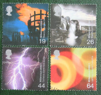 Millennium Series: Fire And Light (Mi 1848-1851) 2000 Used Gebruikt Oblitere ENGLAND GRANDE-BRETAGNE GB GREAT BRITAIN - Usados