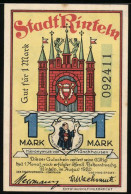 Notgeld Rinteln 1920, 1 Mark, Münchhausen Im Sumpf  - [11] Emisiones Locales