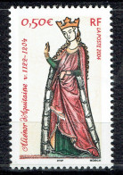 800ème Anniversaire De La Mort De La Reine Aliénor D'Aquitaine - Unused Stamps