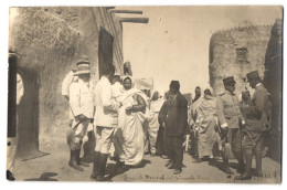 Photo Photographe Inconnu,  Vue De Fezzan, Tripoliskrieg 1913, Empfang Des Arabischen Führers Murzuck  - Guerre, Militaire