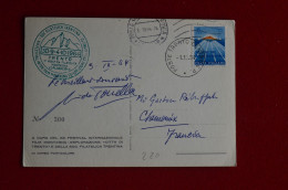 Signed Guido Tonella 1964 Trento Mountain Festival To G. Rebuffat Annapurna 1950 Escalade Mountaineering - Sportspeople