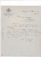 16-Auger Fils & Cie... Cognac...Montmoreau...(Charente)...1907 - Other & Unclassified