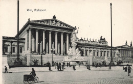 AUTRICHE - Wien - Parlament - Animé - Carte Postale Ancienne - Vienna Center