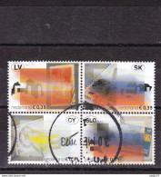 Netherlands Pays Bas NVPH 2266-2269 2004 Letland; Slowakije; Cyprus And Slovenie Used - Used Stamps