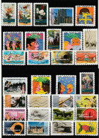 2015 (Voir Les 2 Scans)  " LOT DE 57 TIMBRES OBLITERES " Sur 4 Plaquettes Comprises Dans Le Prix De Vente. A Saisir !!! - Sammlungen