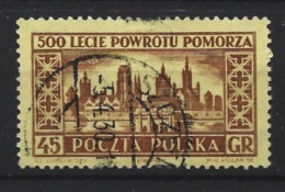Poland 1954 City Views Y.T. 777(0) - Used Stamps