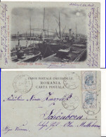 Romania,Rumanien,Roumanie - Braila .Portul-verlag Leon Konig, Czernowitz- 1899 - Rumänien