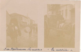 NOCE MACEDONIENNE - CARTE PHOTO - LA MUSIQUE - LA MARIEE - Noord-Macedonië