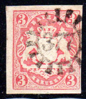 Bayern, MR 377 OTTERBERG Klar Auf Voll-/breitrandiger 3 Kr.  - Used