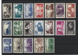 TIMBRES FRANCE ANNEE COMPLETE 1940 NEUF** MNH - 1940-1949