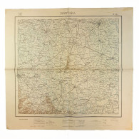 Cartina Geografica, Cartina Militare - Mortara - Pavia - Lombardia - Italia Istituto Geografico Militare Anno 1923 - Geographical Maps