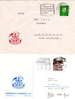 BRD 1959/69, 2 Belege Der Narhalla Landshut - Other & Unclassified