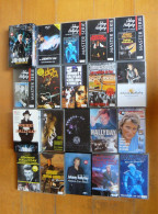 Johnny HALLYDAY : Lot De 22 Vidéos De Concert En VHS Dont 2 Coffrets - Concert Et Musique