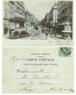 13 - MARSEILLE - La Cannebière (tramway Attelé) - Unclassified