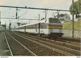 78 MANTES STATION Train SNCF Rame Réversible CORAIL La Havre Paris En Juin 1982 VOIR DOS - Mantes La Jolie
