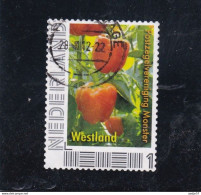 Netherlands Pays Bas Westland Paprika Used - Persoonlijke Postzegels