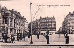 49 - Maine Et Loire -  ANGERS - Place Du Ralliement - Hotel Des Postes - La Rue D'Alsace - Angers
