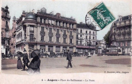 49 - Maine Et Loire -  ANGERS -  Place Du Ralliement - La Poste - Angers