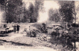 49 - Maine Et Loire - BREZE -  Le Pont De Bafou - Lavandieres A L'ouvrage - Sonstige & Ohne Zuordnung