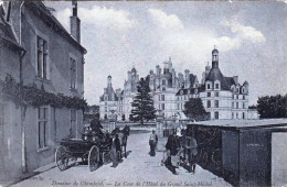 41 - Loir Et Cher -  CHAMBORD - La Cour De L'hotel Du Grand Saint Michel - Chambord