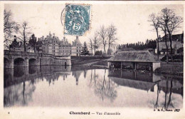 41 - Loir Et Cher -  CHAMBORD - Le Chateau Et Le Lavoir - Chambord