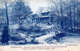 38 - Isere -  GRENOBLE 1925 - Le Chalet Forestier - Exposition De La Houille Blanche Et Du Tourisme  - Grenoble