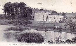 59 - Nord -    DOUAI - Jardin Et Tour Des Dames - Douai