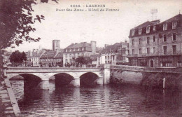 22 - LANNION -   Pont Ste Anne - Hotel De France - Lannion