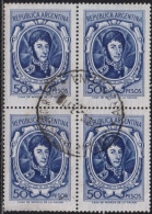 1965 Argentinien ⵙ Mi:AR 873, Sn:AR 826, Yt:AR 720, Sg:AR 1023, K13½, José Francisco De San Martín (1778-1850) - Gebruikt