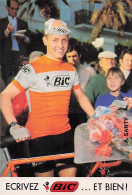 Vélo - Cyclisme - Coureur  Cycliste Alain Santy  - Team BIC  - Cycling