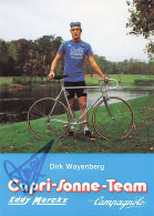 Vélo - Cyclisme - Coureur Cycliste Dirk Wayenberg - Team Capri Sonne - 1982 - Radsport