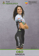 Cyclisme , ANGELA ORO - TEAM MENDELSPECK 2023 - Cycling