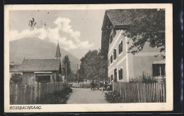 AK Russbach Am Pass Gschütt, Russbachsaag, Einspänner Vor Einem Haus  - Andere & Zonder Classificatie