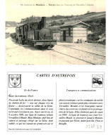 CP - Cartes D Autrefois - Gare De Tramway, Nézel, Environs De Meulan (Reproduction) - Autres & Non Classés