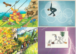 Schweiz Suisse 2005/2006: "FELIX Torino Nature Kids" 4 Bild-PK / 4 Entier CPI / 4 Stationery-PPC ⊙ Circulé Used - Stamped Stationery