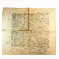 Cartina Geografica, Cartina Militare - Certosa Di Pesio - Cuneo - Piemonte - Italia Istituto Geografico Militare 1901 - Mapas Geográficas