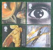 Millennium Series: SOUND & VISION (Mi 1901-1904) 2000 Used Gebruikt Oblitere ENGLAND GRANDE-BRETAGNE GB GREAT BRITAIN - Oblitérés