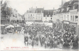 51 MONTMIRAIL - Le Marché - Animée - Montmirail