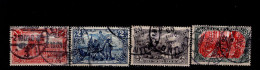 Deutsches Reich 078 - 81  Reprasentative Darstellungen Gestempelt Used (1) - Used Stamps