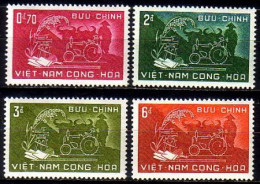 Süd-Vietnam Mi.Nr. 184-187 Agrarreform (4 Werte) - Vietnam