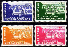 Süd-Vietnam Mi.Nr. 212-215 Errichtung Von "Wohlstandszonen" (4 Werte) - Viêt-Nam