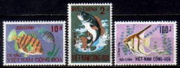 Süd-Vietnam Mi.Nr. 480-482 Freimarken: Meeresfische (3 Werte) - Viêt-Nam