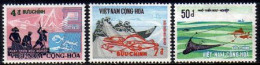 Süd-Vietnam Mi.Nr. 486-488 Fischereiwesen (3 Werte) - Viêt-Nam