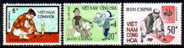 Süd-Vietnam Mi.Nr. 503-505 Kalligraphi (3 Werte) - Viêt-Nam