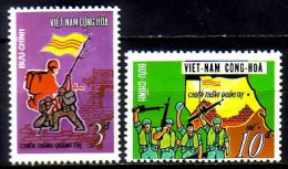 Süd-Vietnam Mi.Nr. 523-524 Sieg Bei Quang-Tri (2 Werte) - Vietnam