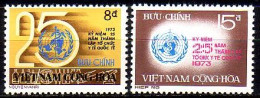 Süd-Vietnam Mi.Nr. 542-543 25 Jahre Weltgesundheitsorganisation (WHO) (2 Werte) - Vietnam