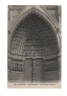 CPA - 80 - N°122 - Amiens - Cathédrale - Le Grand Portail - Non Circulée - Amiens