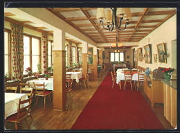 AK Maria-Rain Im Allgäu, Restaurant-Pension-Café Sonnenhof, Speisesaal  - Autres & Non Classés