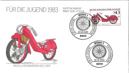 FDC - ERSTTAGSBRIEF - Fur Die Jugend Megola 1983 - 80+40 Pfg - Sonstige & Ohne Zuordnung