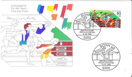 FDC - ERSTTAGSBRIEF - Fur Den Sport 1986 - 80+40 Pfg - Other & Unclassified